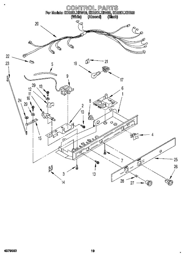 Diagram for ED22DLXBN00