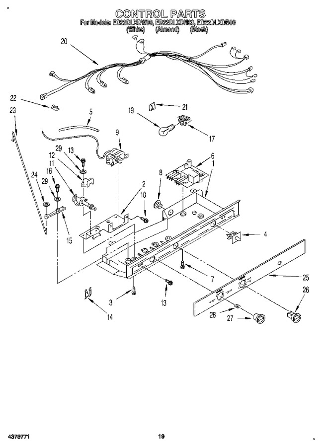 Diagram for ED22DLXDB00