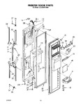 Diagram for 08 - Freezer Door