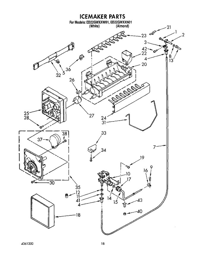 Diagram for ED22GWXXW01