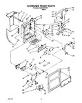 Diagram for 09 - Dispenser Front