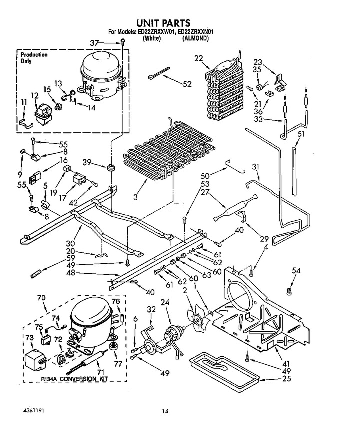 Diagram for ED22ZRXXW01