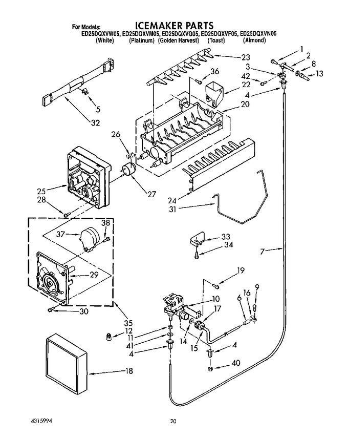 Diagram for ED25DQXVG05