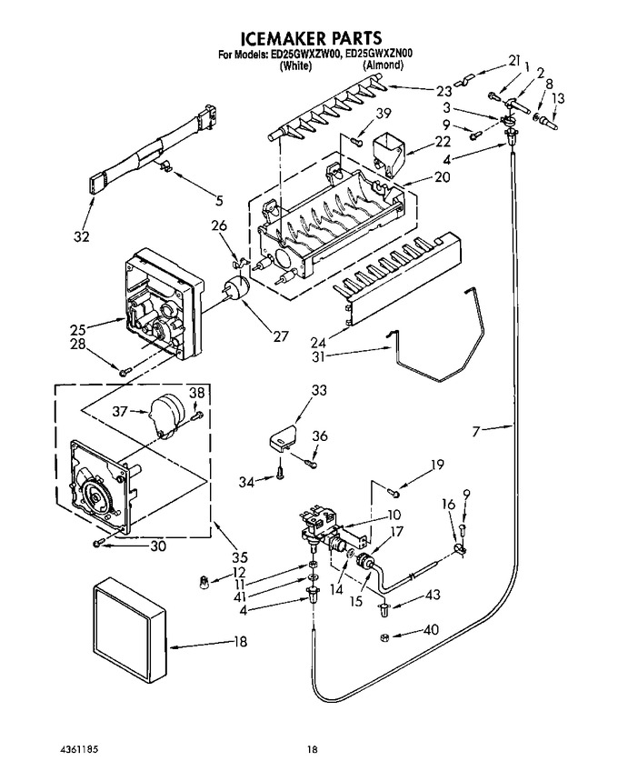 Diagram for ED25GWXZN00