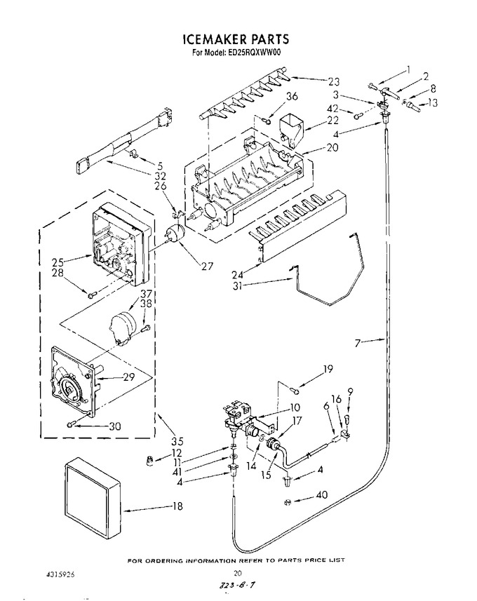 Diagram for ED25RQXWW00