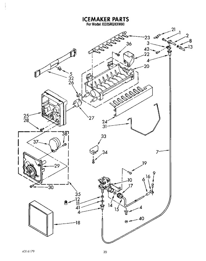 Diagram for ED25RQXXW00