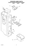 Diagram for 04 - Freezer Liner