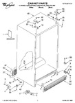 Diagram for 01 - Cabinet Parts