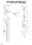 Diagram for 05 - Motor And Ice Container Parts