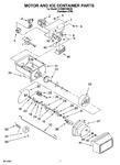 Diagram for 05 - Motor And Ice Container Parts