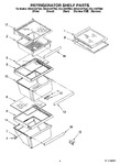 Diagram for 03 - Refrigerator Shelf Parts