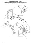 Diagram for 08 - Dispenser Front Parts