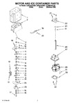 Diagram for 05 - Motor And Ice Container Parts