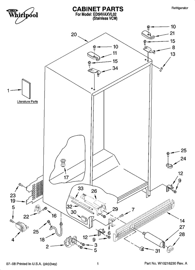 Diagram for ED5HVAXVL02