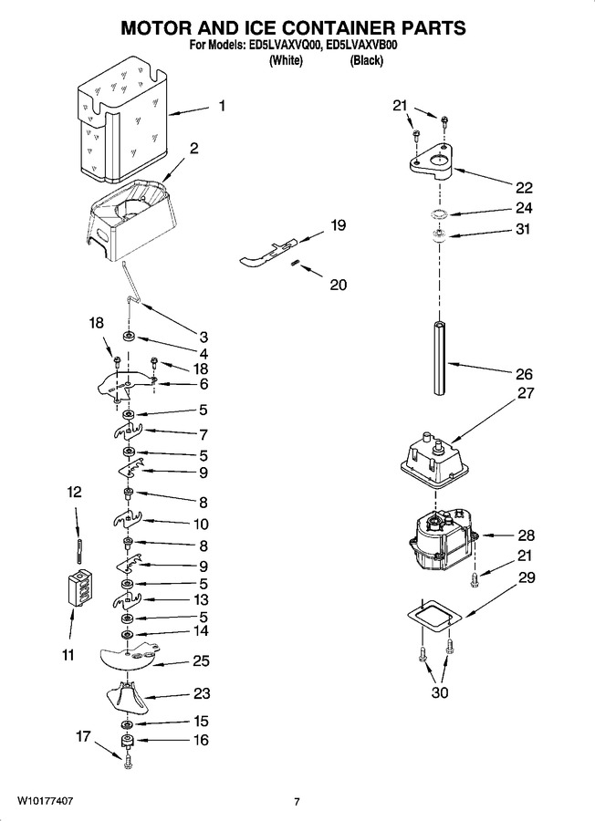 Diagram for ED5LVAXVB00