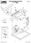 Diagram for 01 - Top And Console Parts