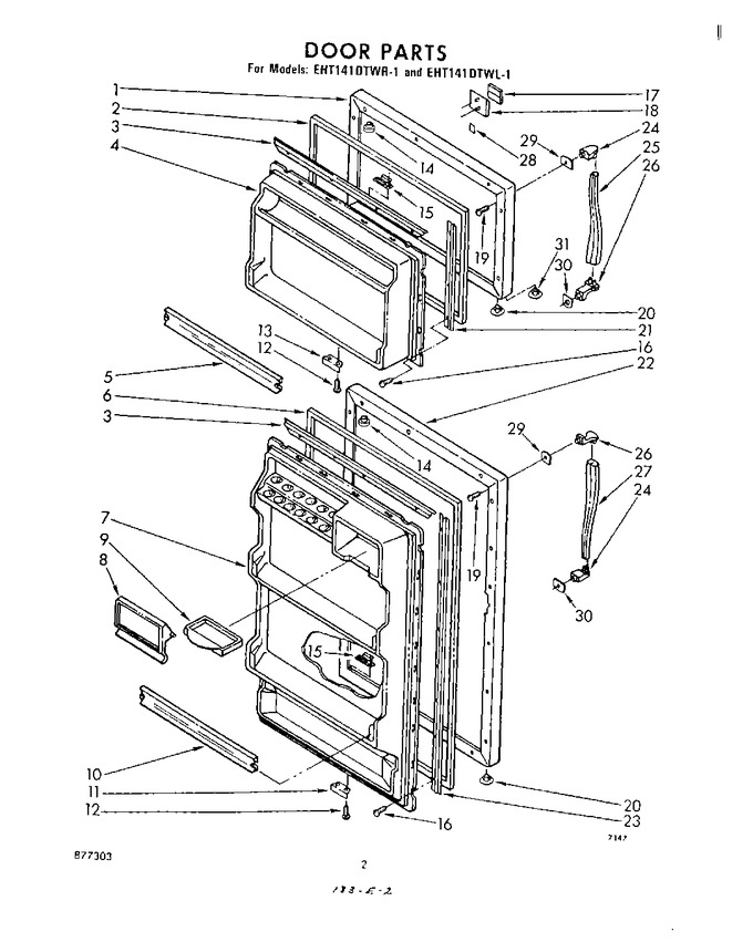 Diagram for EHT141DTWR1