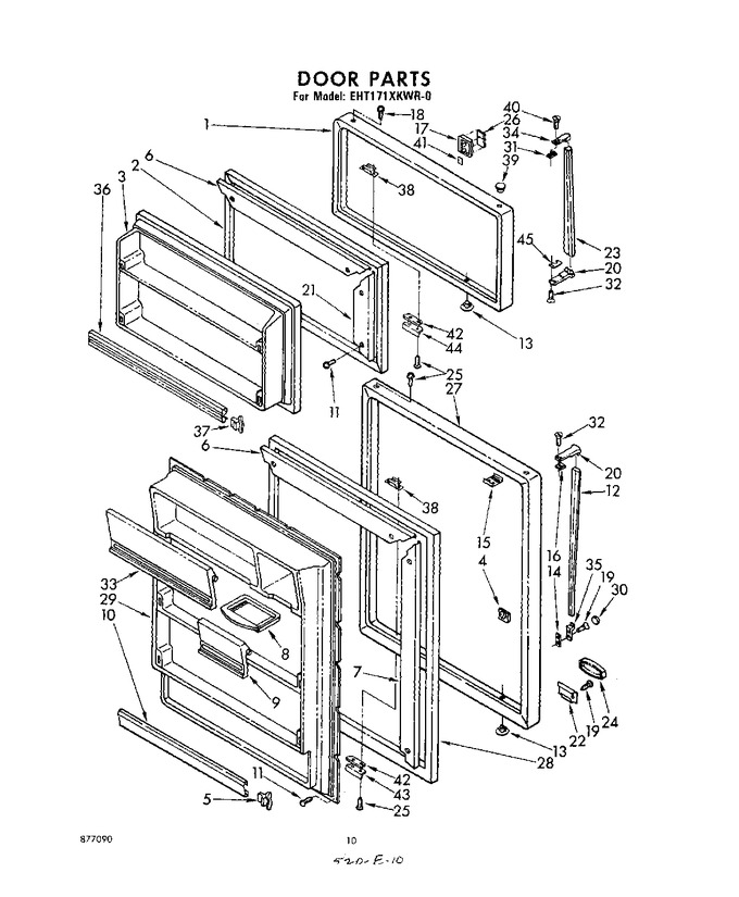 Diagram for EHT171XKWR0