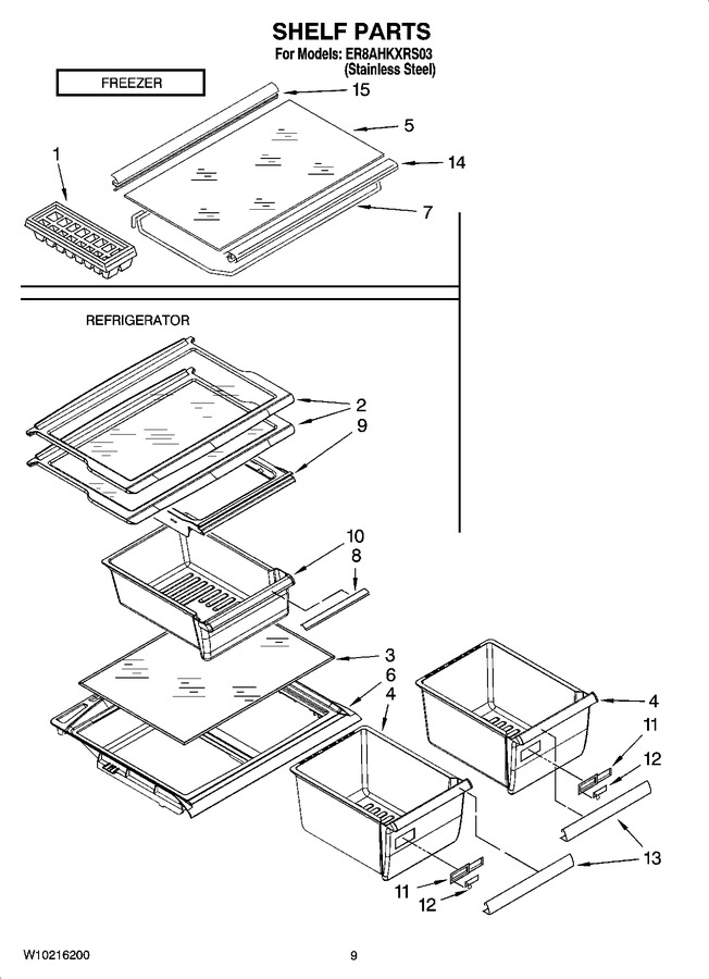 Diagram for ER8AHKXRS03