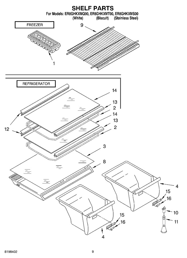 Diagram for ER8GHKXMQ00