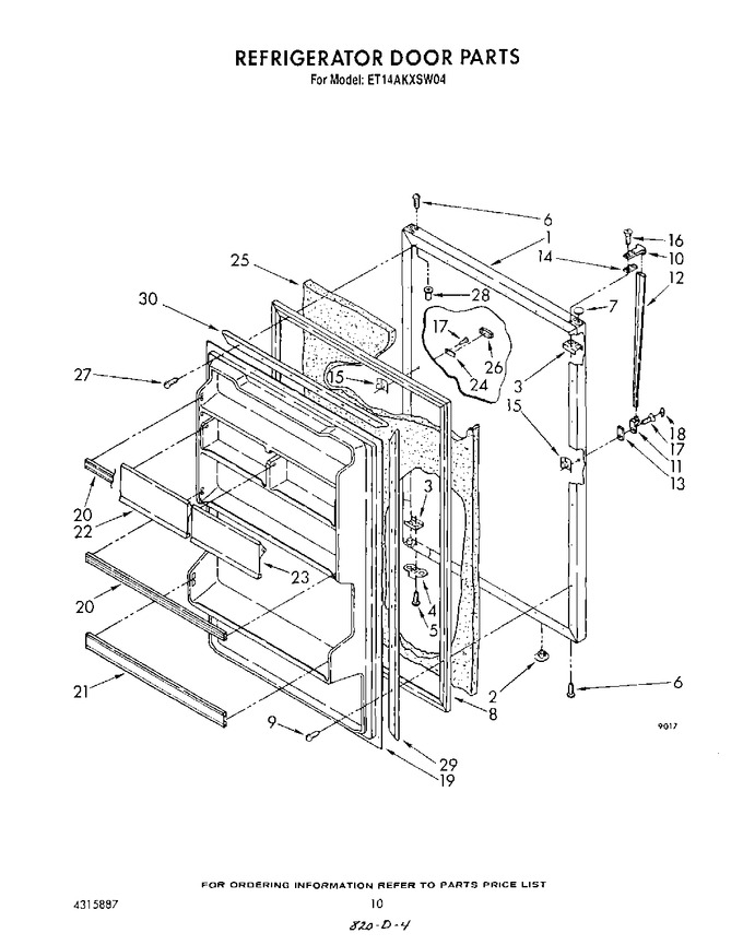 Diagram for ET14AKXSW04