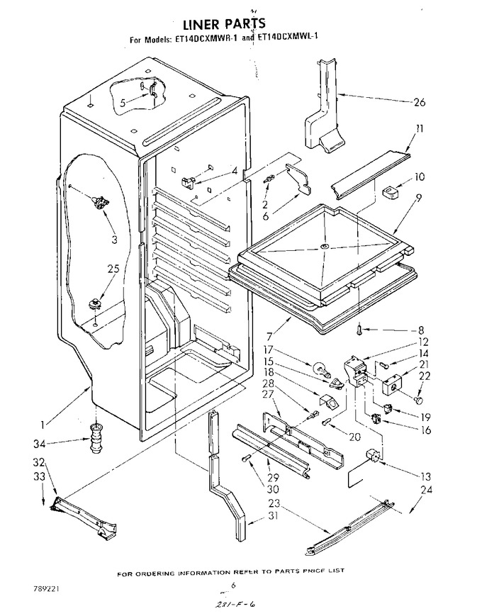 Diagram for ET14DCXMWR1