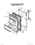 Diagram for 08 - Refrigerator Door, Lit/optional