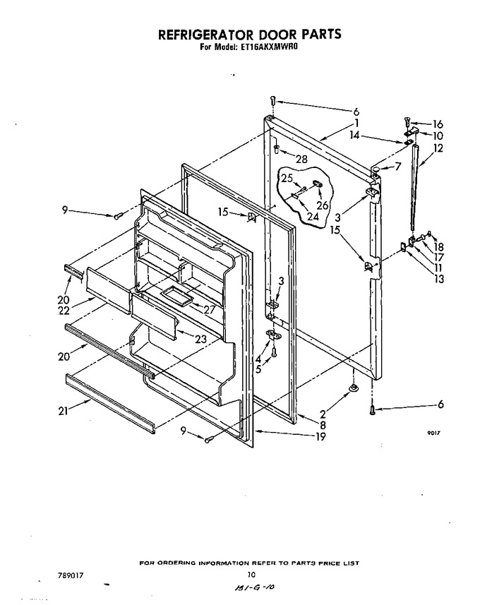 Diagram for ET16AKXMWR0