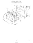 Diagram for 06 - Freezer Door