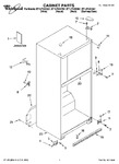 Diagram for 01 - Cabinet Parts