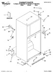 Diagram for 01 - Cabinet Parts