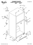 Diagram for 01 - Cabinet Parts