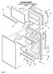 Diagram for 02 - Door Parts