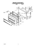 Diagram for 08 - Freezer Door