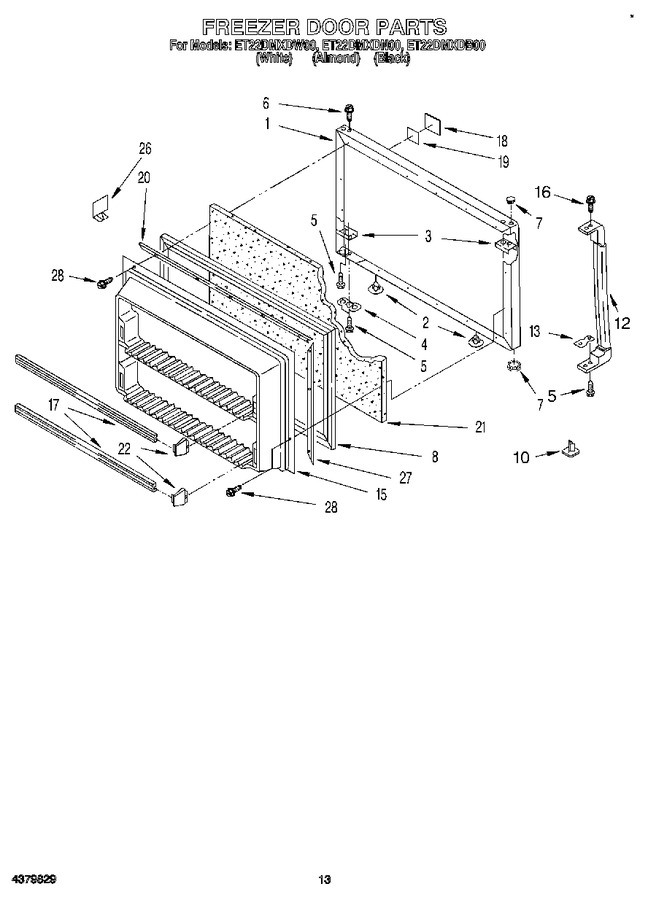 Diagram for ET22DMXDW00