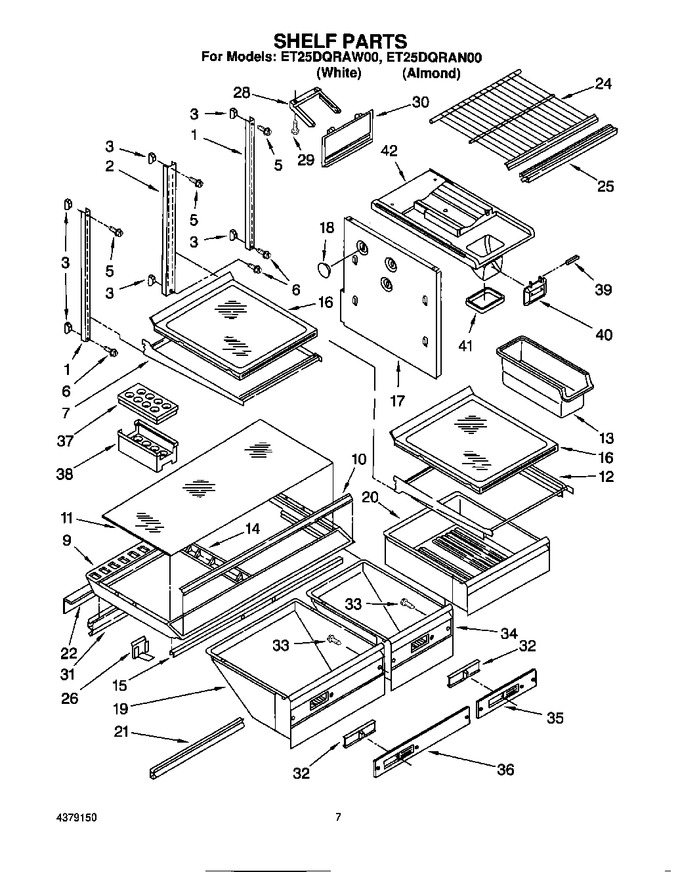 Diagram for ET25DQRAW00