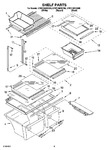 Diagram for 05 - Shelf Parts