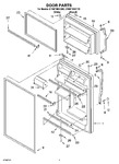 Diagram for 02 - Door Parts