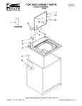 Diagram for 01 - Top And Cabinet Parts