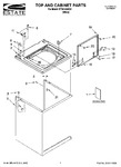 Diagram for 01 - Top And Cabinet Parts