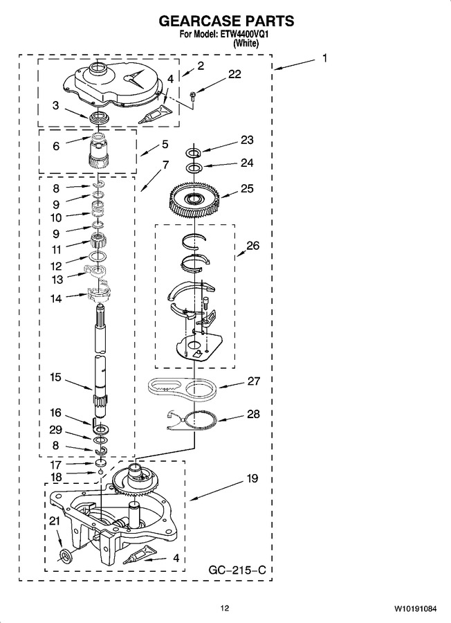 Diagram for ETW4400VQ1