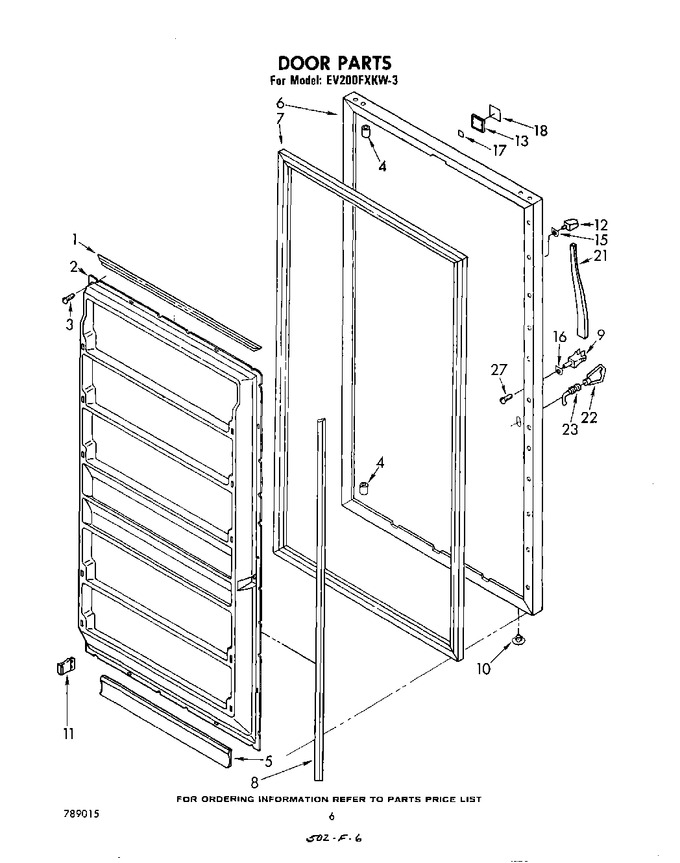 Diagram for EV200FXKW3