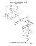 Diagram for 06 - Cook Top And Manifold