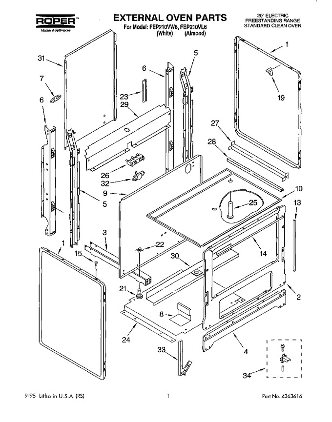 Diagram for FEP210VL6