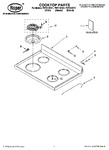 Diagram for 01 - Cooktop Parts