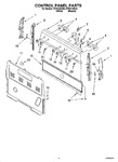 Diagram for 02 - Control Panel Parts