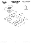 Diagram for 01 - Cooktop Parts