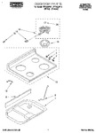 Diagram for 01 - Cooktop