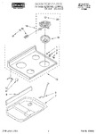 Diagram for 01 - Cooktop