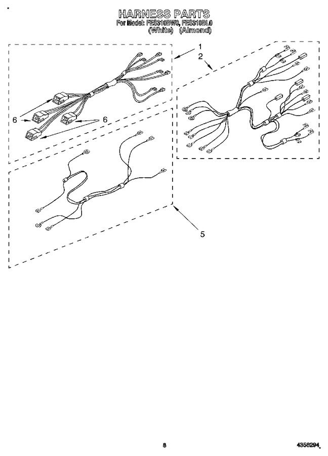 Diagram for FES310BW0